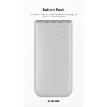 Išorinė baterija Power Bank Samsung EB-P4520XUEGEU PD45W 20000mAh rusva