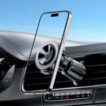 Automobilinis telefono laikiklis Acefast D22 (air vent) juodas