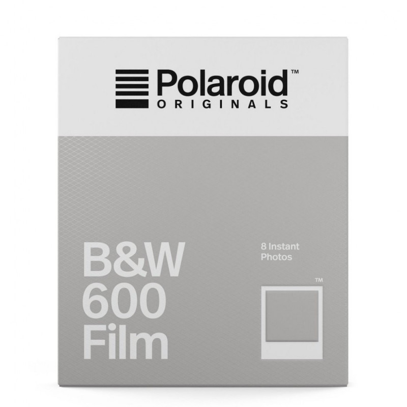 Polaroid Originals B&W for 600 (nespalvotos)