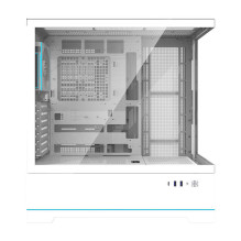 Darkflash DY451 PRO kompiuterio dėklas su ventiliatoriumi (baltas)