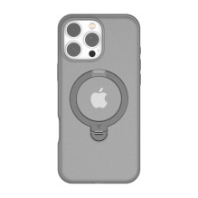 Case Torras Ostand Spin Series do iPhone 16 Pro (titano pilka)