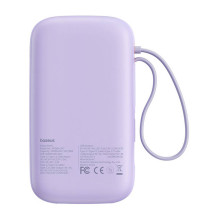 Baseus QPow 2 20000mAh 30W 2xUSB-C maitinimo blokas (violetinė)