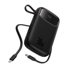 Powerbank Baseus QPow 2 10000mAh 30W 2xUSB-C (juodas)