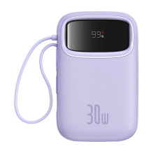 Baseus QPow 2 10000mAh 30W 2xUSB-C maitinimo blokas (violetinė)