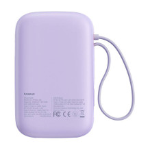 Baseus QPow 2 10000mAh 30W 2xUSB-C maitinimo blokas (violetinė)