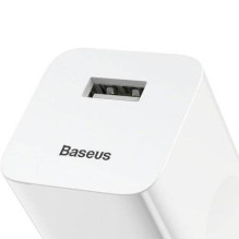 Baseus Charging Quick Charger USB 3.0 – baltas