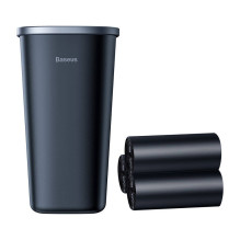 Baseus Dust-free Vehicle-mounted Trash Can（Trash Bag 3 roll / 90）Black