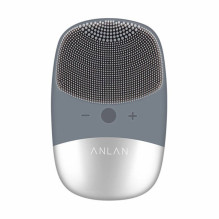 Mini Silicone Electric Sonic Facial Brush ANLAN ALJMY04-0G (grey)