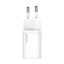 Baseus Super Si Quick Charger 1C 20W with USB-C cable for Lightning 1m (white)