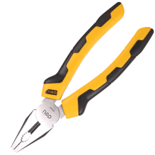 Combination pliers 8&quot; Deli Tools EDL2008 (yellow)