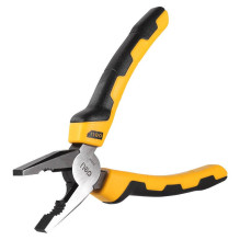 Combination pliers 8&quot; Deli Tools EDL2008 (yellow)