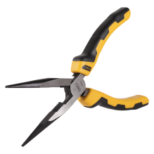 Long Nose Pliers 8&quot; Deli Tools EDL2108 (yellow)