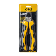 Diagonal Pliers 6&quot; Deli Tools EDL2206 (yellow)