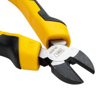 Diagonal Pliers 7&quot; Deli Tools EDL2207 (yellow)