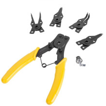 Circlip Pliers 6&quot; Deli Tools EDL104506 (yellow)