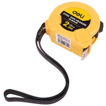 Steel Measuring Tape 2m / 13mm Deli Tools EDL9002B (yellow)