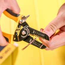 Wire Stripper 0.6-2.6mm Deli Tools EDL2607 (black&amp;yellow)