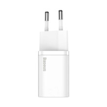 Baseus Super Si Quick Charger 1C 25W with USB-C cable for USB-C 1m (white)