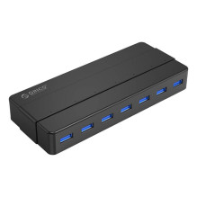 Adapter Hub 7-in-1 Orico USB 3.0 + USB 3.0 kabelis 1m