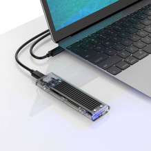 Korpusas SDD M.2 Orico, NVME, USB-C 3.1 Gen.2, 10 Gbps (juodas)