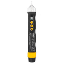 Non-contact voltage tester Deli Tools EDL8011, 12 / 48-1000V AC (black)