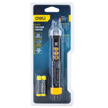 Non-contact voltage tester Deli Tools EDL8011, 12 / 48-1000V AC (black)