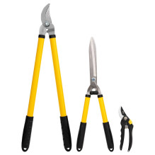 Sodo įrankių rinkinys 3 vnt Deli Tools EDL580003 (geltonas)