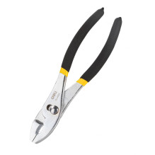 Slip Joint Pliers Deli Tools EDL25508 8'' (black&amp;yellow)