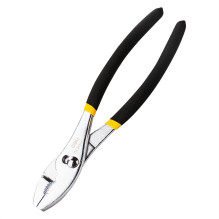 Slydimo jungčių replės Deli Tools EDL25510 10'' (juoda ir geltona)