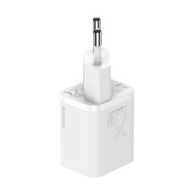 Wall charger Baseus Super Si Quick Charger 1C 25W (white)