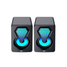 Computer speakers Havit SK210mini PRO 2.0 RGB (black)