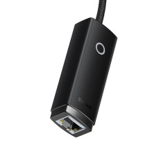 Tinklo adapteris Baseus Lite Series USB-C iki RJ45 (juodas)