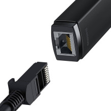 Tinklo adapteris Baseus Lite Series USB-C iki RJ45 (juodas)