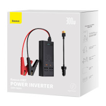 Power Inverter Baseus 300W (220V CN / EU) (black)