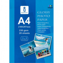 AIGOSTAR JG180 Glossy photo paper A4, 20 sheets