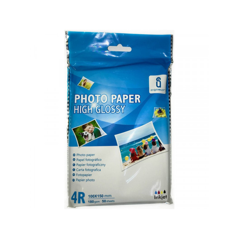 AIGOSTAR Glossy Photo paper 50 pages, 180g., A6