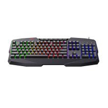 Žaidimų klaviatūra Havit KB878L RGB (juoda)