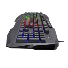 Žaidimų klaviatūra Havit KB878L RGB (juoda)