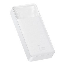 Powerbank Baseus Bipow 20000mAh, 15W (balta)