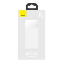 Powerbank Baseus Bipow 20000mAh, 15W (white)