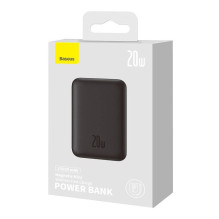 Powerbank Baseus Magnetic Mini 10000mAh, USB-C 20W MagSafe (black)