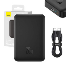 Powerbank Baseus Magnetic Mini 10000mAh, USB-C 20W MagSafe (black)