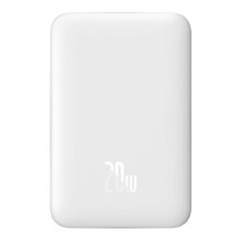 Powerbank Baseus Magnetic, 10000mAh, USB-C 20W, MagSafe (white)