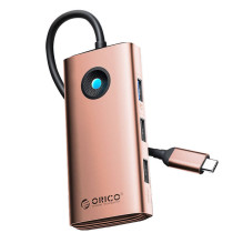 Orico Type-C 6in1 HUB Multifunction Docking Station (rose gold)