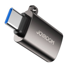 C tipo USB vyriškas ir moteriškas adapteris Joyroom S-H151 (juodas)