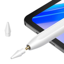 Baseus Smooth Writing 2 Stylus Pen su LED indikatoriais (balta)