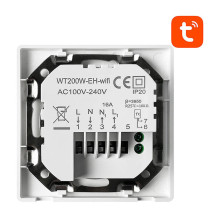 Išmanusis termostatas Avatto WT200-BH-3A-W Bojler 3A WiFi TUYA