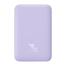 Powerbank Baseus Magnetic Mini 10000mAh, USB-C 20W MagSafe (purple)