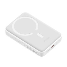 Powerbank mini Baseus 10000mAh, USB-C 30W Balta