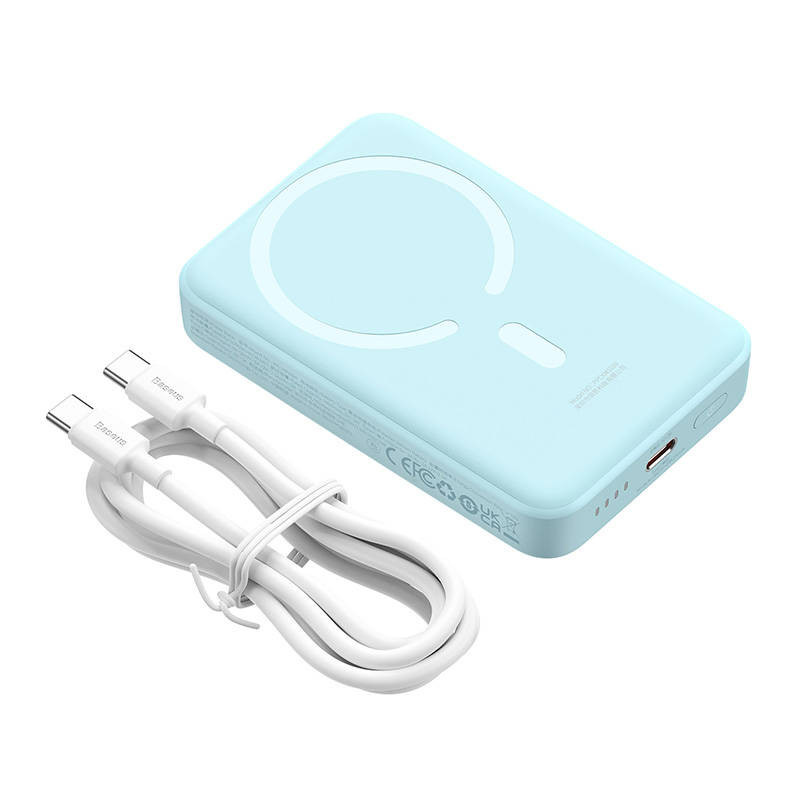 Power Bank mini Baseus 10000mAh, USB-C 30W Blue